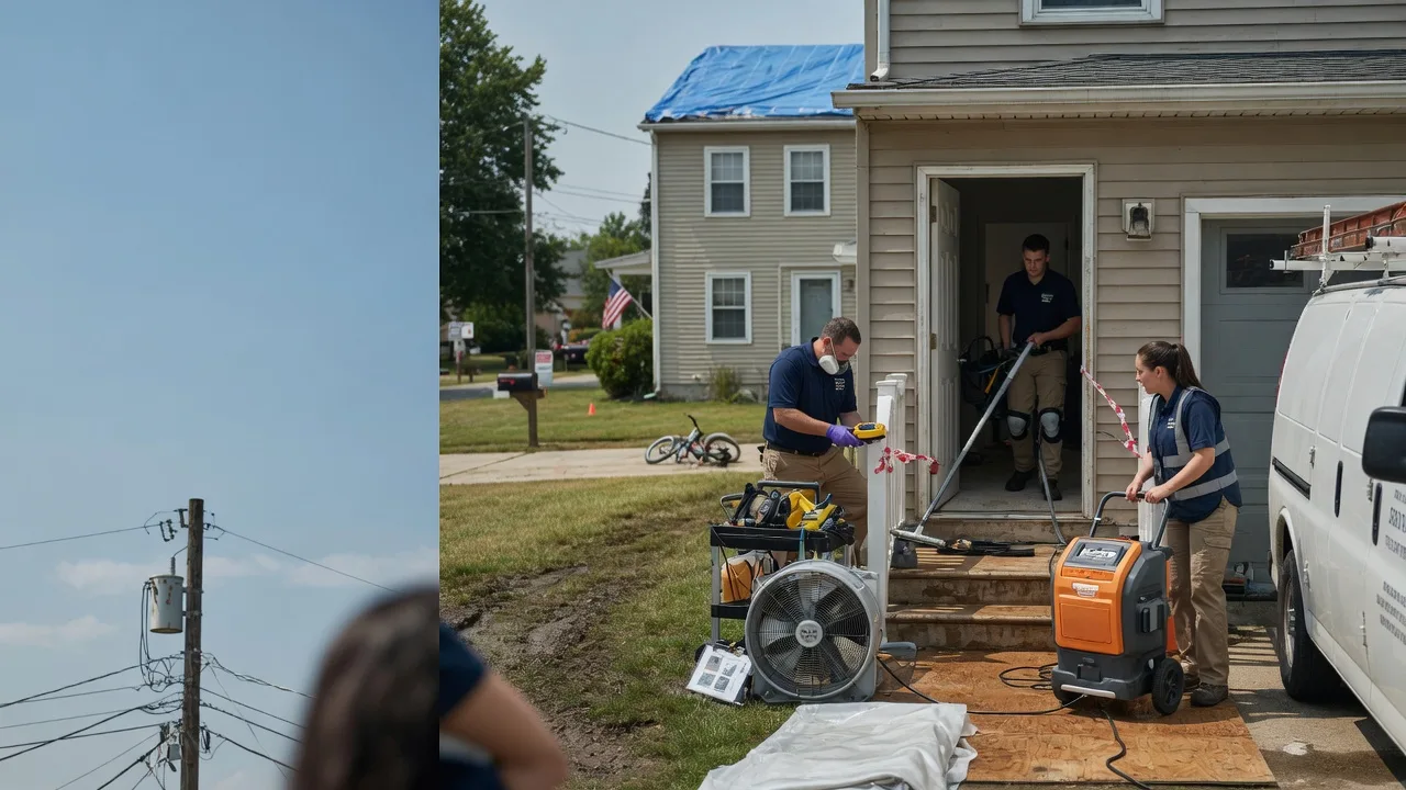 Water Damage Repair in Mount Cory, OH near me